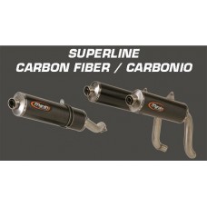 Marving Coppia di Marmitte Honda CBR 1000 XX 96/00 Carbonio Tondo Ø 108 Marving Coppia di Marmitte Honda CBR 1000 XX 96/00 Carbonio Tondo Ø 108